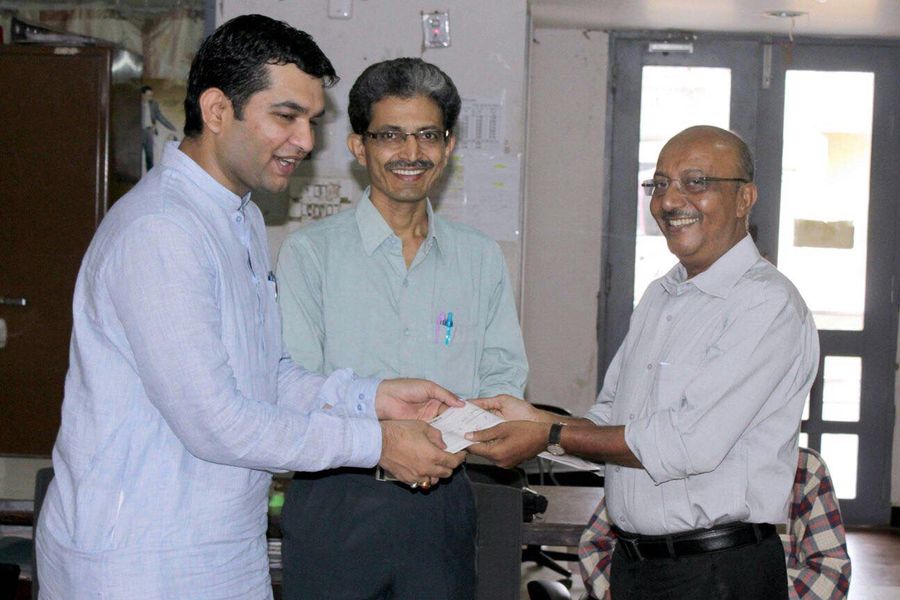 Independence Day Celebration at Rajkot Nagarik Sahakari Bank, Surendranagar Branch.