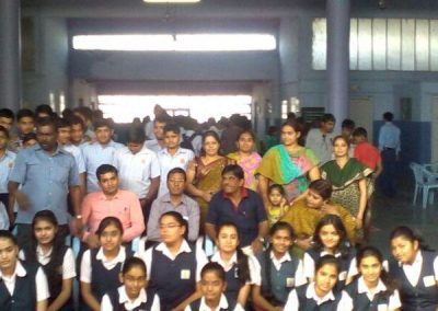 Moment of utmost joy_ invited as Chief Guest for Farewell of Class 10th and 12th Students in my own School – C U Shah English High School.