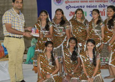 એબીવીપી આયોજિત સુરેન્દ્રનગર આંતર કોલેજ ગરબા સ્પર્ધા 2015.