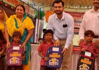 વોર્ડ નં 7માં આવેલ પ્રાથમિક શાળા નં. 17 ખાતે કન્યા કેળવણી શાળા પ્રવેશોત્સવ કાર્યક્રમમાં.