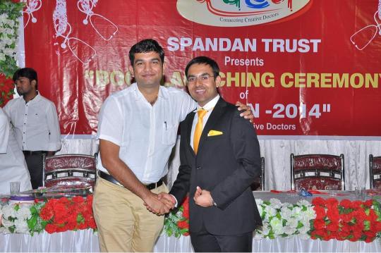 Spandan trust presents Book launching ceremony