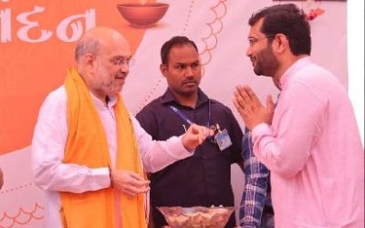 શ્રી અમિત શાહ સાહેબ સાથે મુલાકાત કરી