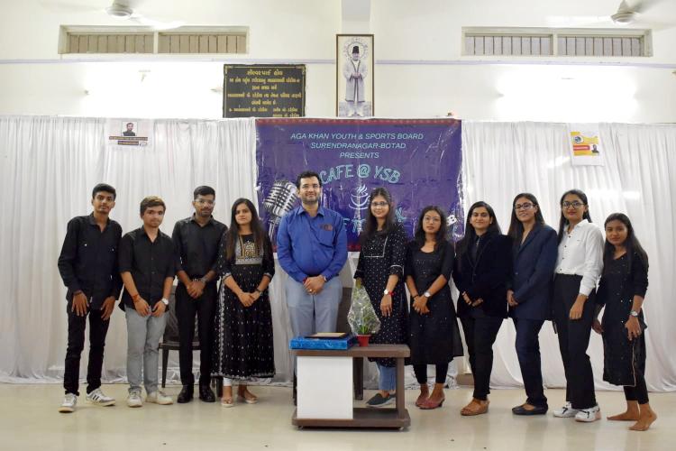 Aga Khan Youth and sports board Surendranagar-Botad Presents “CAFE@YSB”