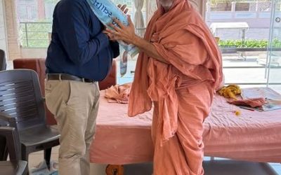 જીલ્લા ભાજપ બક્ષીપંચ મોરચાના પ્રમુખ તથા મિત્ર પ્રદીપભાઈ વસ્તાણીના જન્મદિવસ નિમિત્તે વસ્તડી સ્વામિનારાયણ સેવાશ્રમધામ ખાતે પૂજ્ય પ્રેમપ્રકાશદાસ સ્વામીજીના આશીર્વાદ પ્રાપ્ત