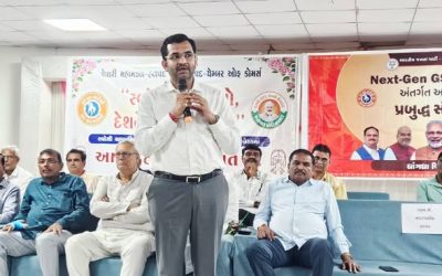 હળવદમાં NextGen GST Reforms પર મુખ્ય વક્તવ્ય અને વ્યાપક જનસંવાદ