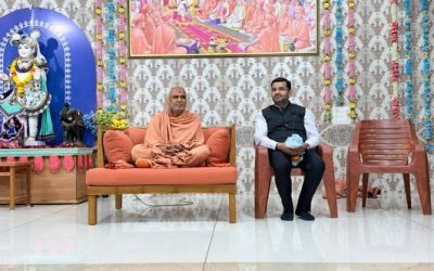 આજે શ્રી સ્વામિનારાયણ સેવાશ્રમ, વસ્તડી ધામ ખાતે પૂજ્ય. પ્રેમપ્રકાશદાસજી સ્વામીના પાવન સાનિધ્યમાં આયોજીત દિવ્ય શાકોત્સવમાં ઉપસ્થિત રહેવાનું સદ્દભાગ્ય પ્રાપ્ત થયું.