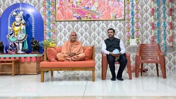 આજે શ્રી સ્વામિનારાયણ સેવાશ્રમ, વસ્તડી ધામ ખાતે પૂજ્ય. પ્રેમપ્રકાશદાસજી સ્વામીના પાવન સાનિધ્યમાં આયોજીત દિવ્ય શાકોત્સવમાં ઉપસ્થિત રહેવાનું સદ્દભાગ્ય પ્રાપ્ત થયું.